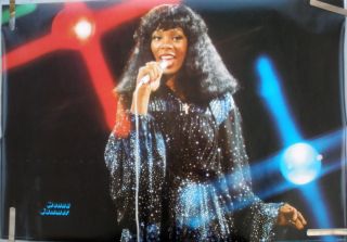 Rare Donna Summer Disco 1978 Vintage Music Poster