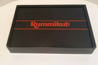 2006 Deluxe Wood Edition Rummikub Complete Pressman Borders Edition Rare