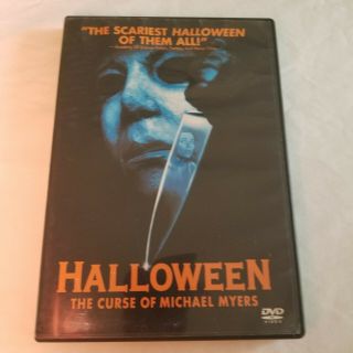 Halloween 6: The Curse Of Michael Myers Dvd 1995 Rare Oop Horror Paul Rudd