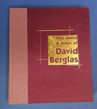 The Mind And Magic Of David Berglas By David Britland Rare Oop Out Of Print