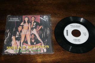 Sheila B Devotion Your Love Is Good Rare Mexican Promo 7 " 1980 Disco Funk Soul