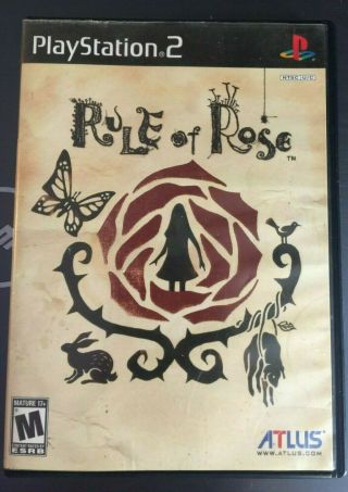 Rule Of Rose (sony Playstation 2,  2006) Very Rare Complete