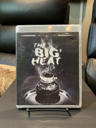 The Big Heat Blu - Ray - Twilight Time,  Fritz Lang Rare Oop