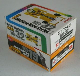 Japan Bandai Machine Robo Series MR - 32 & MR - 19 MIB Old Store Stock 3