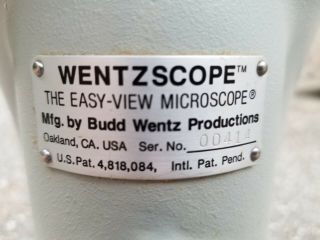 Rare Wentzscope 