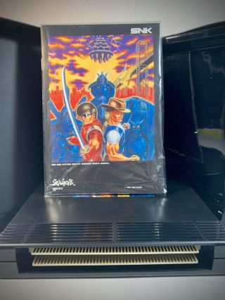 SNK Neo Geo AES Sengoku Complete CIB Rare Vintage 1991 2