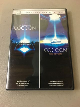 Cocoon/cocoon 2 The Return Dvd 2 - Disc Set Double Feature Rare Oop