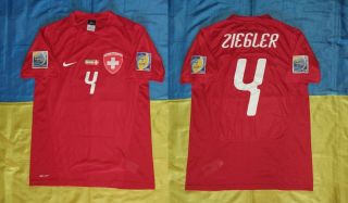 ● Rare Match Worn Switzerland Beach Soccer Team Ziegler World Cup 2011 ●