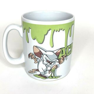 Pinky And The Brain Acme Lab Coffee Cup Mug 1996 Rare