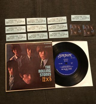 The Rolling Stones 12 X 5 London Sbb - 23 Jukebox 33 Rare 7”