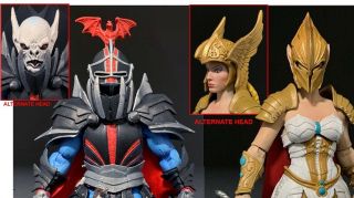 Mythic Legions Power - Con 2020 Motu Dorina,  Lord Dragull Four Horsemen In Hand