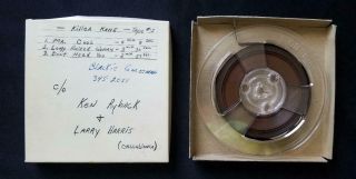 Rare 1976 Demo Tape For Killer Kane (york Dolls,  W.  A.  S.  P. ) Blackie Lawless