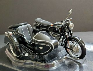 Schuco 1/10 Bmw R69s 1969 With Sidecar,  Motorcycle Rare