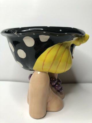 Aunt Gertie Porcelain Bowl / Character - by artist Lynda Corneille - RARE SWAK 2