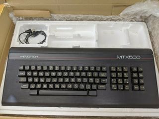 MEMOTECH MTX500 COMPUTER IN POLY - VINTAGE RARE - FS 2