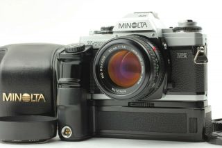 [rare W/ Case] Minolta X - 700 Mps Silver 35mm Film Camera,  50mm F1.  4 Japan