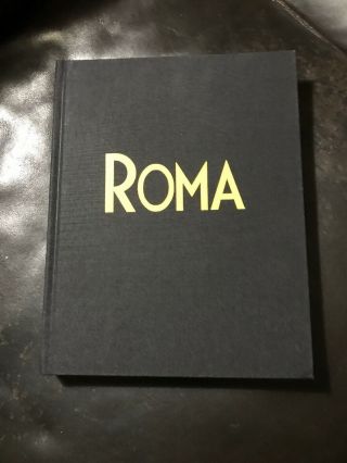 Roma Screenplay En Espanol And English Rare