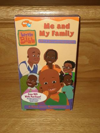 Little Bill Cosby Me And My Family Nick Jr Vhs Rare Vhs 4 Espidodes