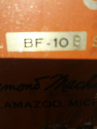 Hammond Ben Franklin Trim o saw Model BF - 10B Rare Find Letterpress printing 3