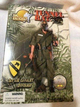 The Ultimate Soldier 12 " 1/6 Scale Vietnam Tunnel Rat Figure Mib 1st Air Cavalry