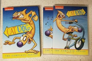 Catdog The Complete Series Nickelodeon (dvd,  2014,  12 - Disc Set) Rare Oop R1 Us