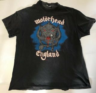 Motorhead England Born To Lose Shirt Rare Vintage