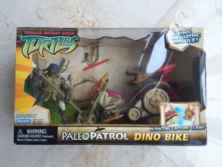 Teenage Mutant Ninja Turtles Paleo Patrol Dino Bike W Don Playmates