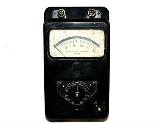 Vintage Analog Device Bakelite Ammeter Voltmeter C759 Russian Soviet Rare 1957