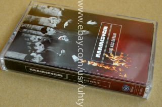 Rammstein Live Aus Berlin Rare Ukr Tape Cassette Industrial Metal 3