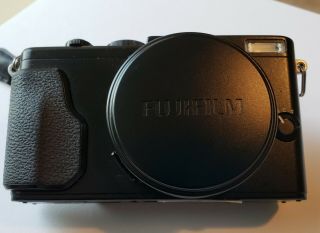 Fujifilm X70,  But Like.  Black Digital Camera.  Rare