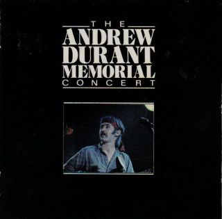 Andrew Durant Memorial Concert 2 X Cd Very Rare