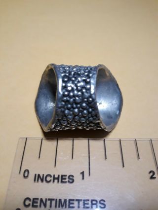 Axel Stocks Dragon Skin Ring Axelizations Jewelry Art SIGNED Extremely RARE 3