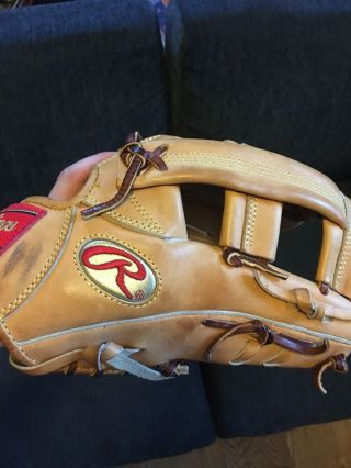 Rawlings Heart Of The Hide Prott2 11.  5 In - W/ Gold Labels And Patch - Tulo Rare