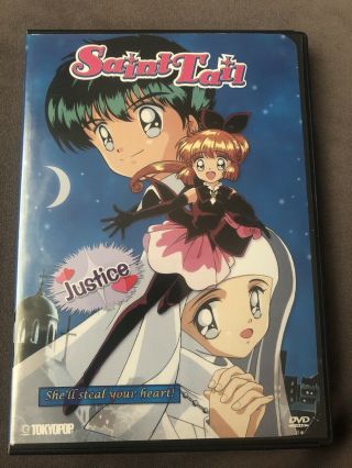 Saint Tail Vol.  5: Girl Of Justice (dvd,  2002) Tokyopop Anime Htf Rare Oop R1