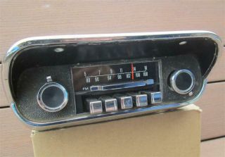 1967 Mustang & T Bird Factory Am Fm Radio Bendix 7tbs Well Test Video Rare