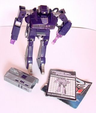 1985 Hasbro Battery Op Transformers G1 Decepticon Shockwave Lights Sounds