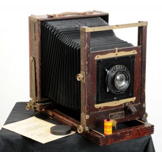 Rare 1941 8 X 10 Ww2 Usaaf C - 1 Ground Camera Kodak No 2 - D With 4x5 Back
