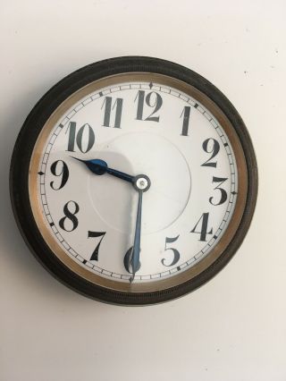 Rare Vintage Octava Travel Clock Watch Face And Mechanism.  Look At The Pictures