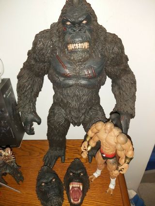 King Kong Action Figure Ultimate King Kong Of Skull Island 18 1/8in Mezco Toys