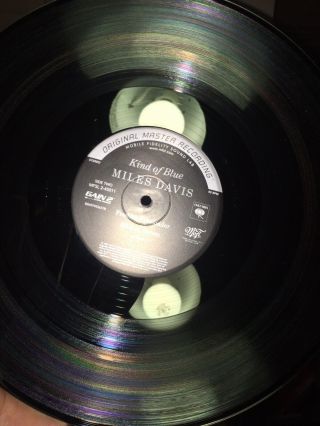 Mfsl Kind Of Blue Rare Vinyl (srx) In One Step & Music Matters Rare
