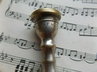 Vintage Gustat No.  1 Trumpet Mouthpiece Rare 3