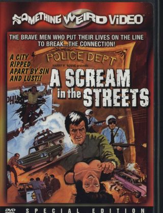 A Scream In The Streets - Something Weird Video Dvd Rare Harry Novak