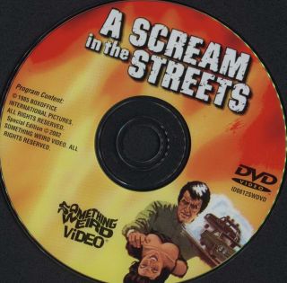 A Scream In The Streets - Something Weird Video DVD RARE Harry Novak 2
