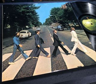 The Beatles Abbey Road Rare 1969 1st Press Misaligned Apple Uk Ex,  /nm