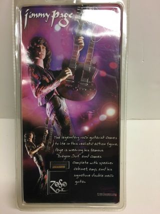 Led Zeppelin Jimmy Page NECA Action Figure 2006 Classicberry Limited Rock 3