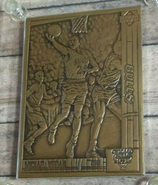 Michael Jordan Ultra Rare 1991 Upper Deck Real Bronze 1992 Box