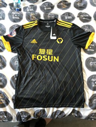 Wolverhampton Wanderers Fosun Limited Edition Away Shirt Rare Tags 1/200 Wolves