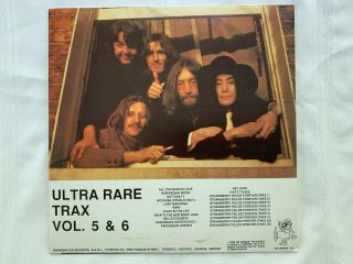 The Beatles Ultra Rare Trax Volume 5 & 6 Two LP - Import - VG,  /NM 2