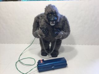 Vintage Marx King Kong Battery Operated Toy,  “rare” Dark Gray