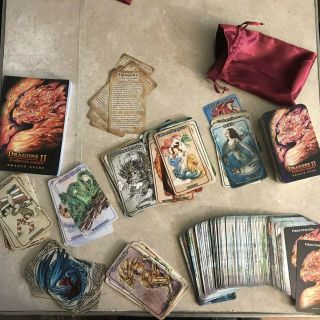 Dragons And Other Rare Creatures Oracle Deck Ii,  Expansion Packs & Book